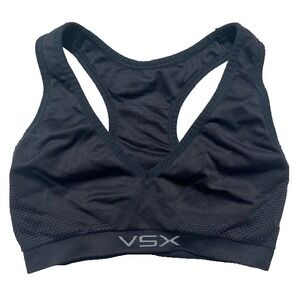 Victoria's Secret Womens SZ S VSX Sports Bra Black-1156